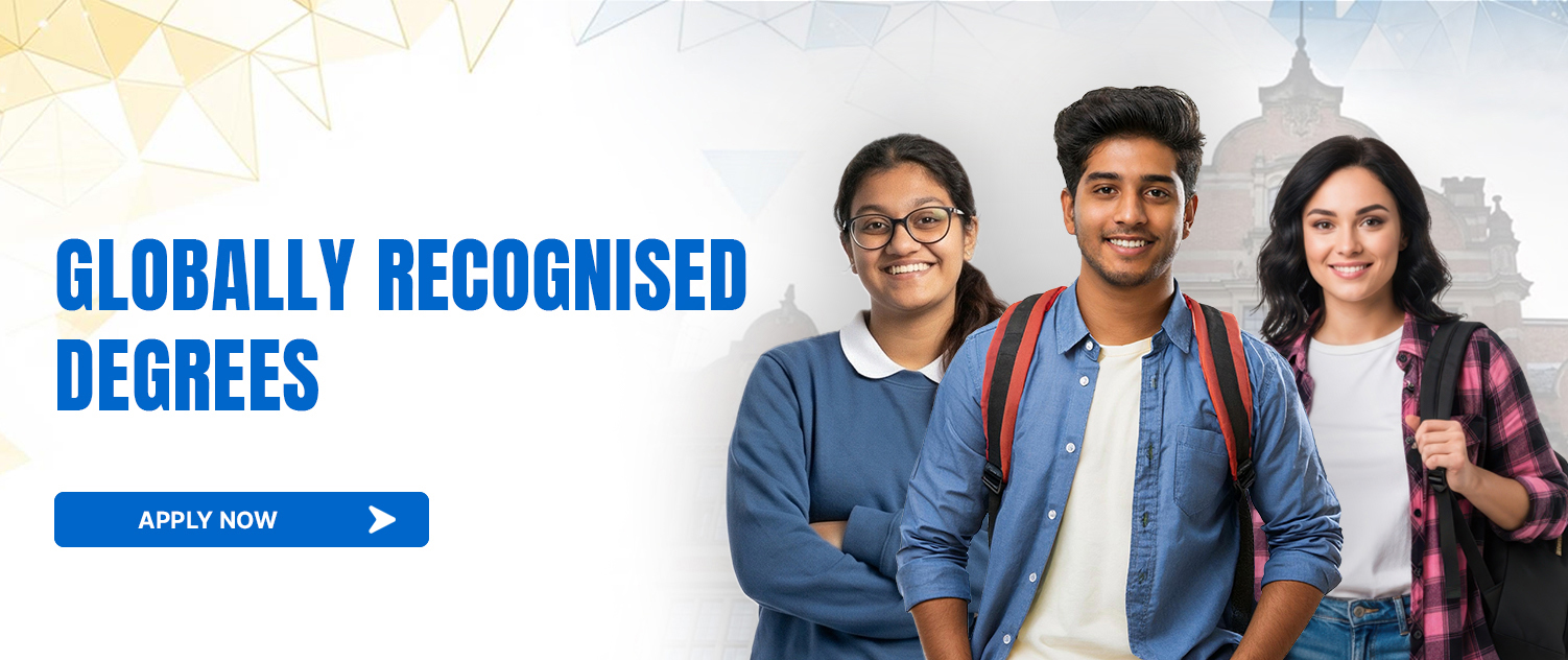 Globally Recognised Degrees Banner